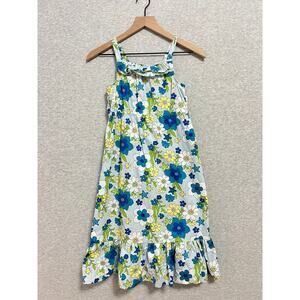 Gymboree Underwater Fantasy Sundress Girls Size 12 Blue Ruffle Dress Summer 2012